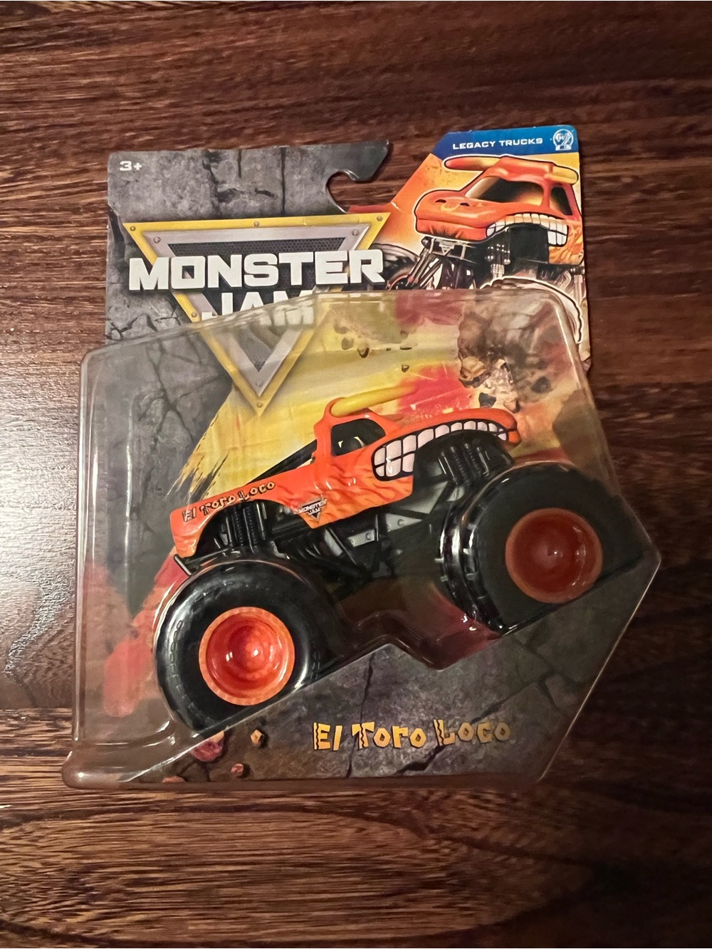 Monster Jam El Toro Loco Orange Monster Truck Toy